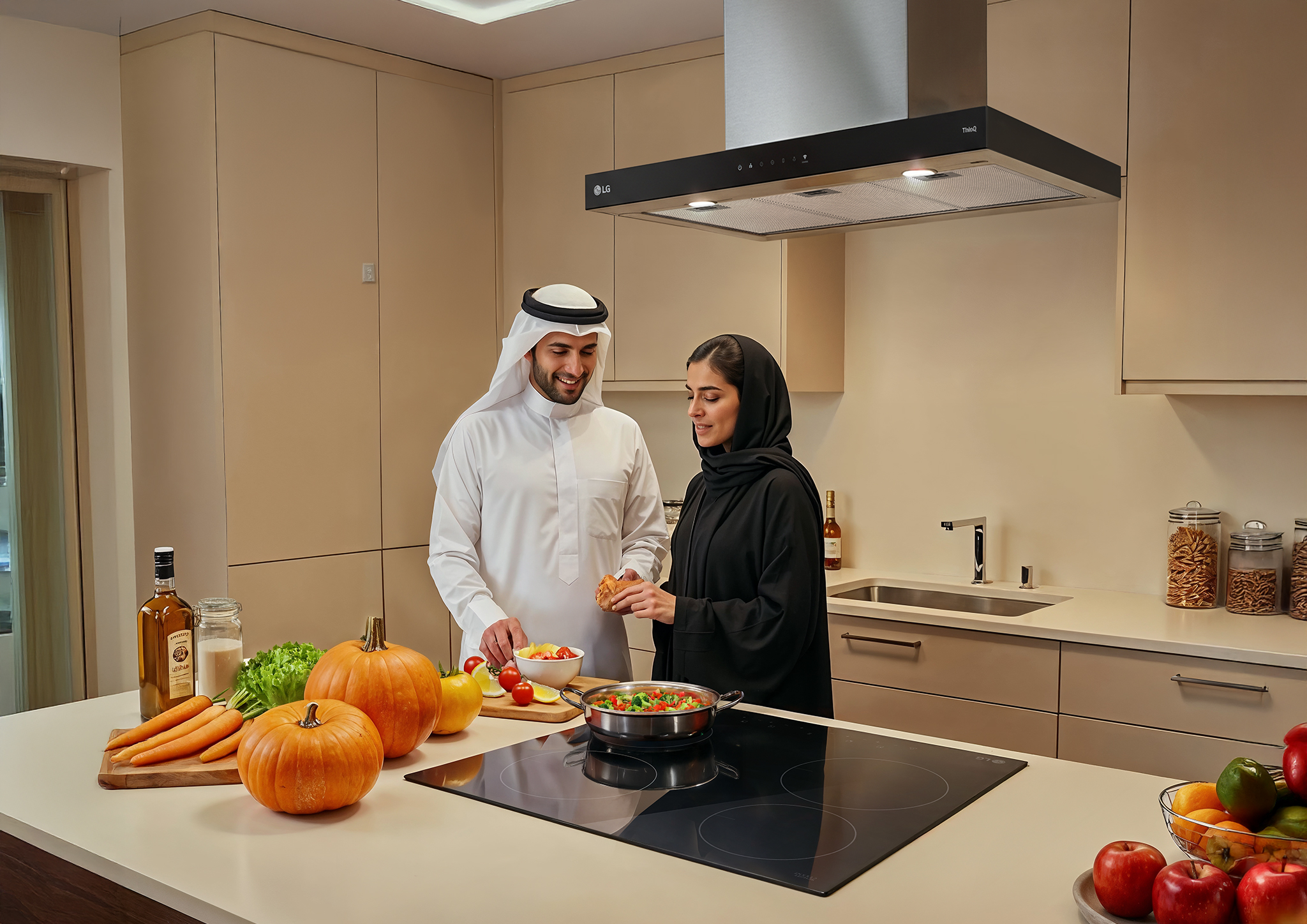  Effortless Harvest Cooking & Smooth Routines: Your LG Induction Hob & ThinQ® 