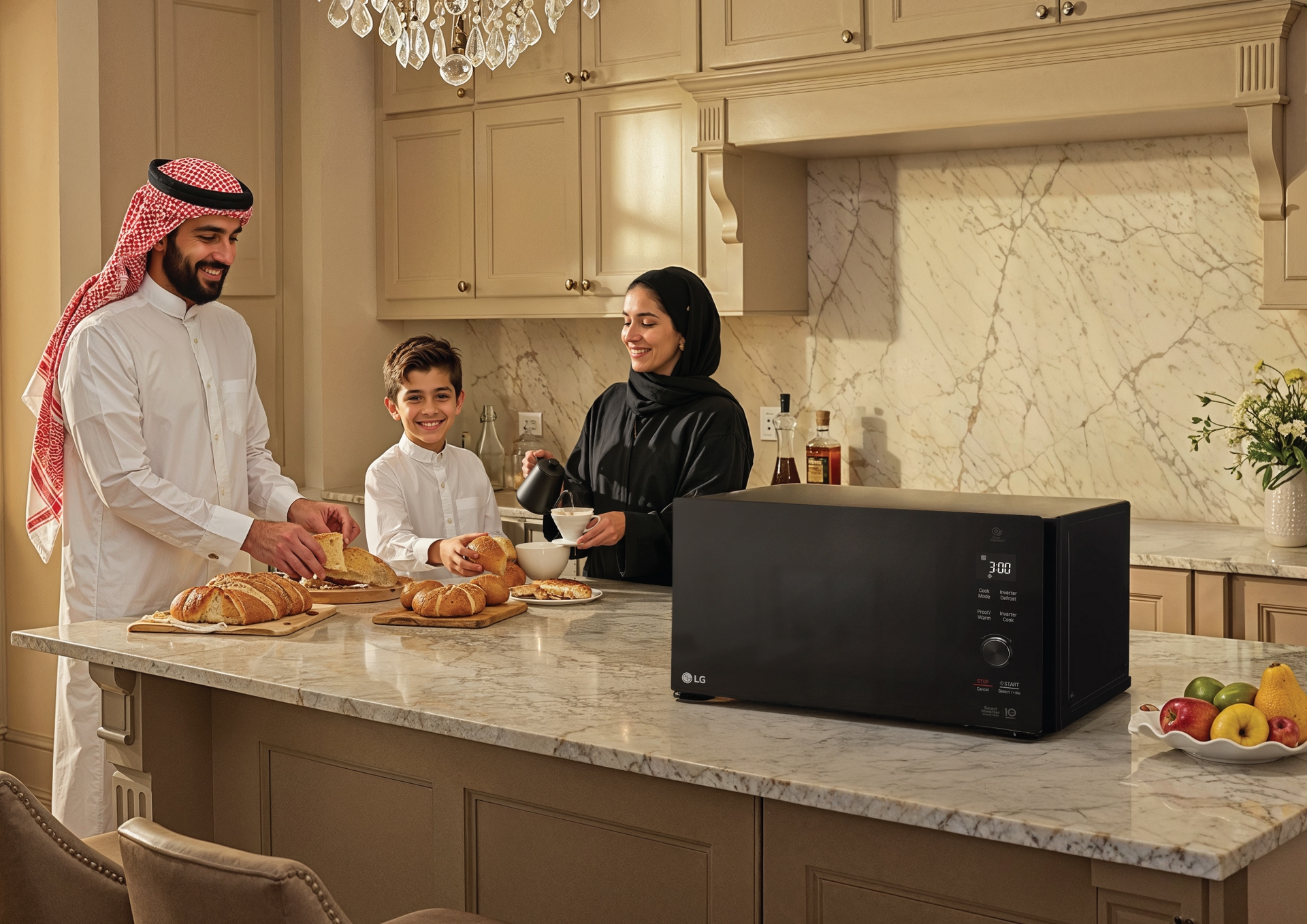 Warming Soups & Preparing Hot Beverages with LG NeoChef™ Microwaves